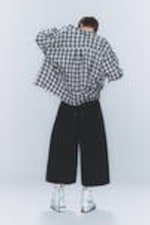 Washed Black - CM x LB Dunno Washed Black Unisex Carpenter Jorts - 1