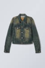 Carson Blue - Dark Blue - Regular Fit Denim Trucker Jacket - 4