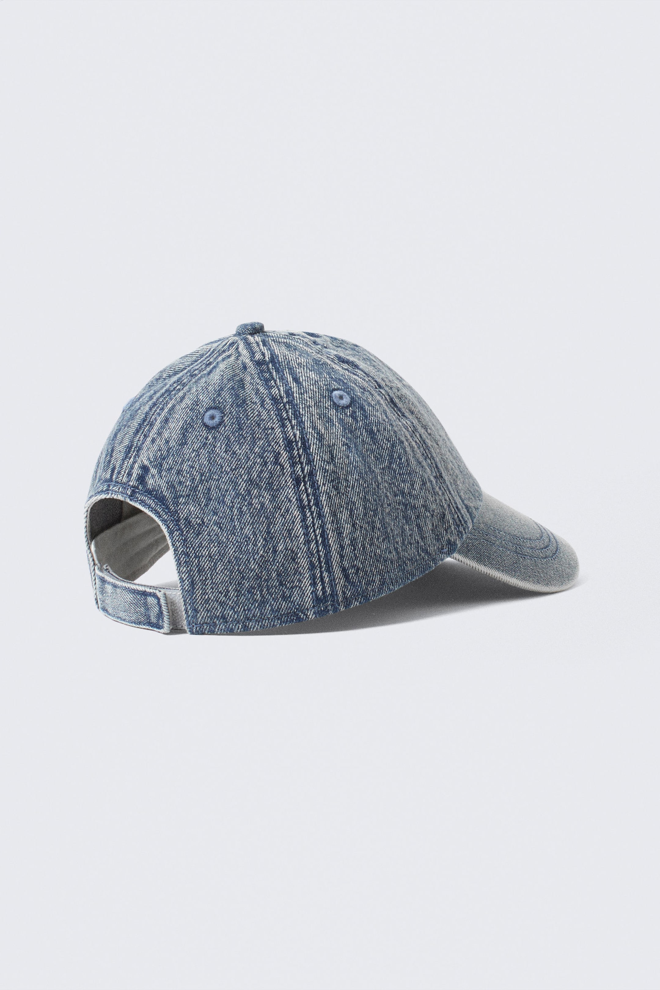 Blue - Baseball Denim Cap - 2