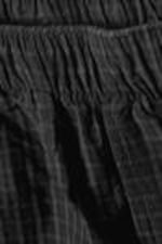 Svartrutig - Avslappnade boxershorts i bomull - 4