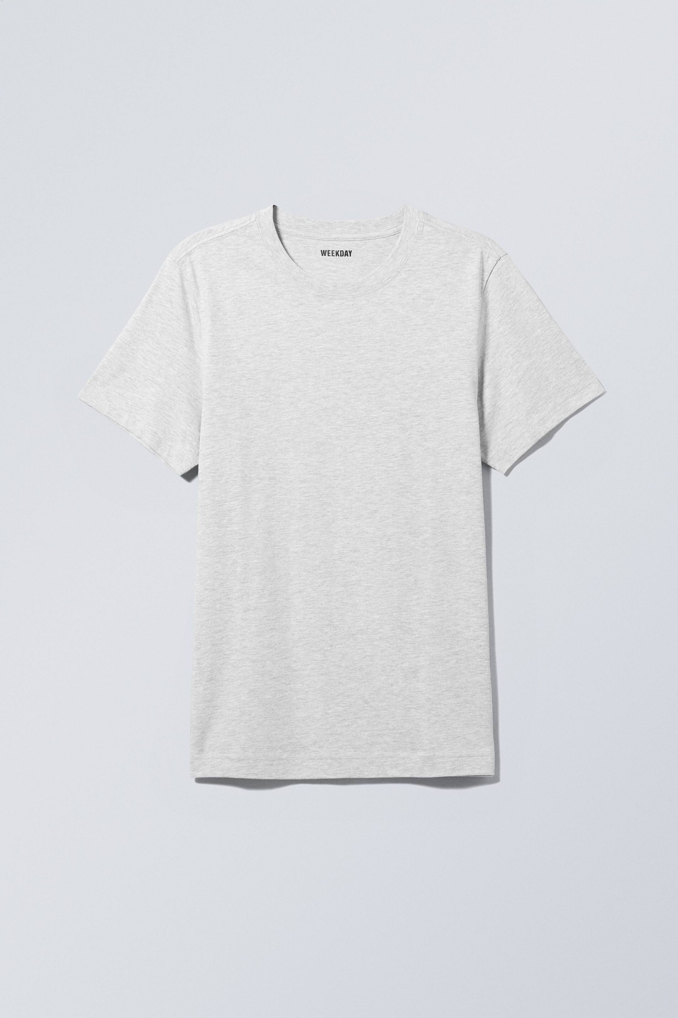 View larger image: Standard Midweight T-shirt - Grey - Men | H&M GB 1