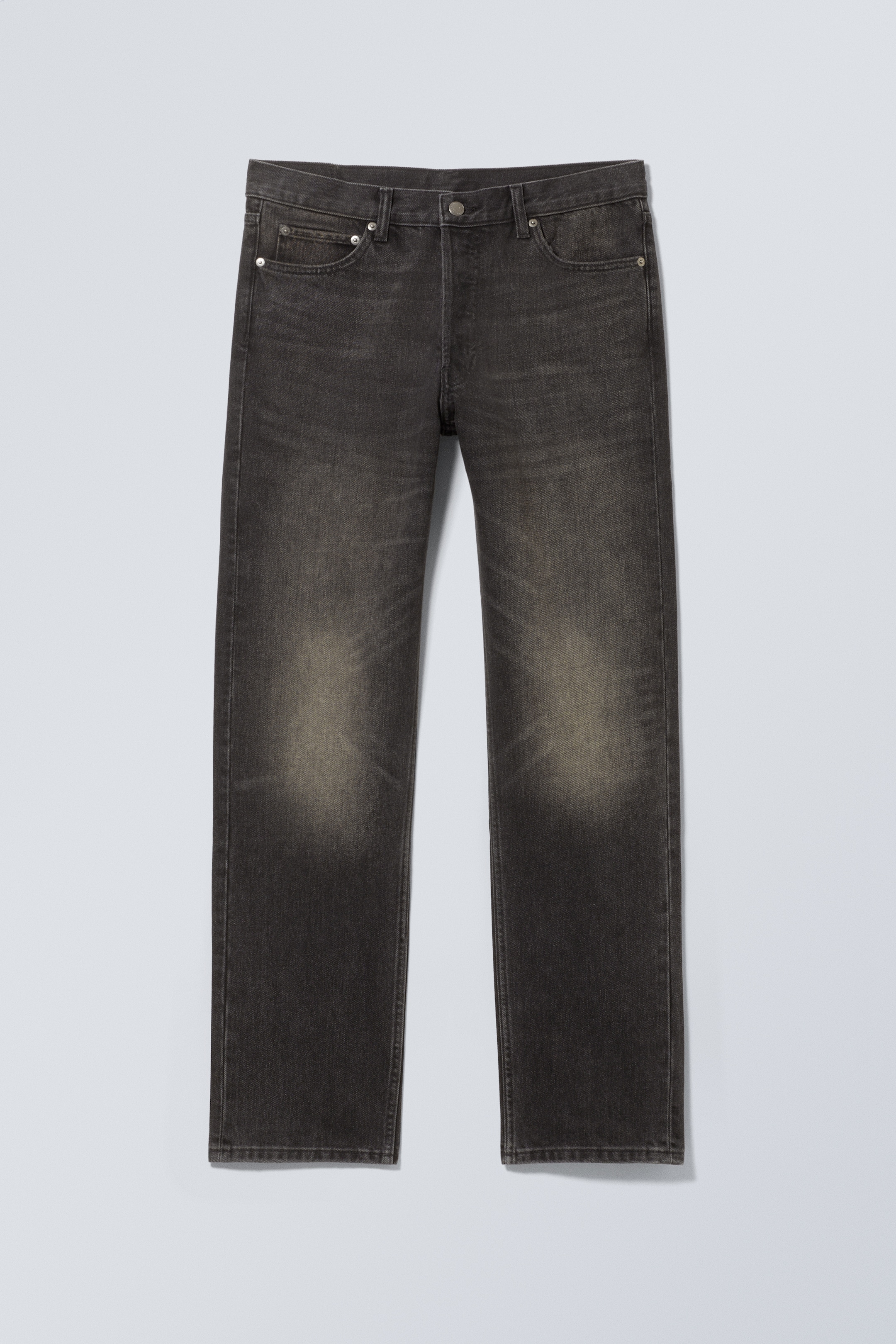 Vezi imaginea mai mare: Klean Regular Straight Leg Jeans - Deep Night - Black - BĂRBAŢI | H&M RO 6