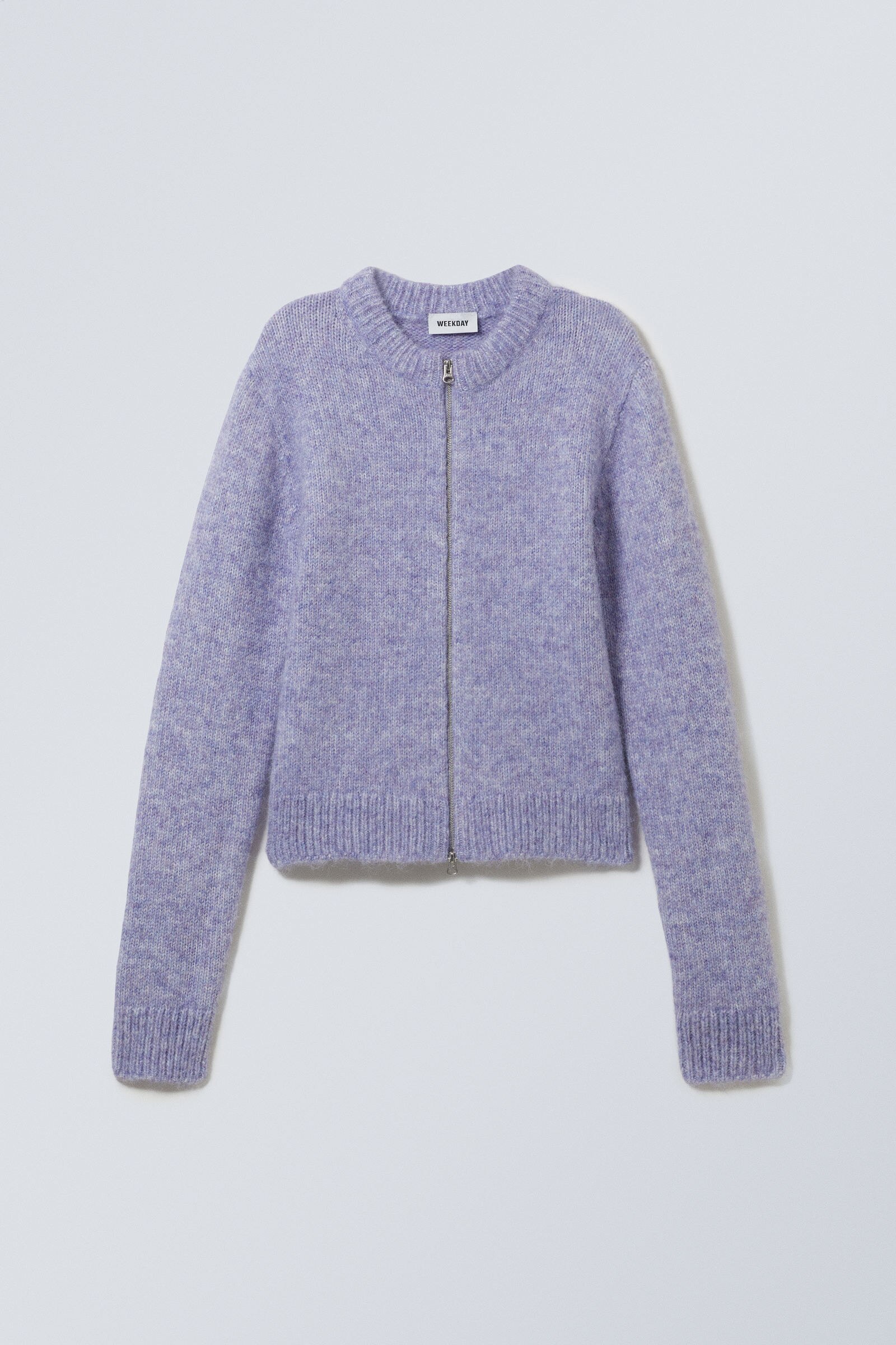 トップス HUMAN MADE Zip-Up Cardigan purple HUMAN MADE Zip-Up Cardigan purple