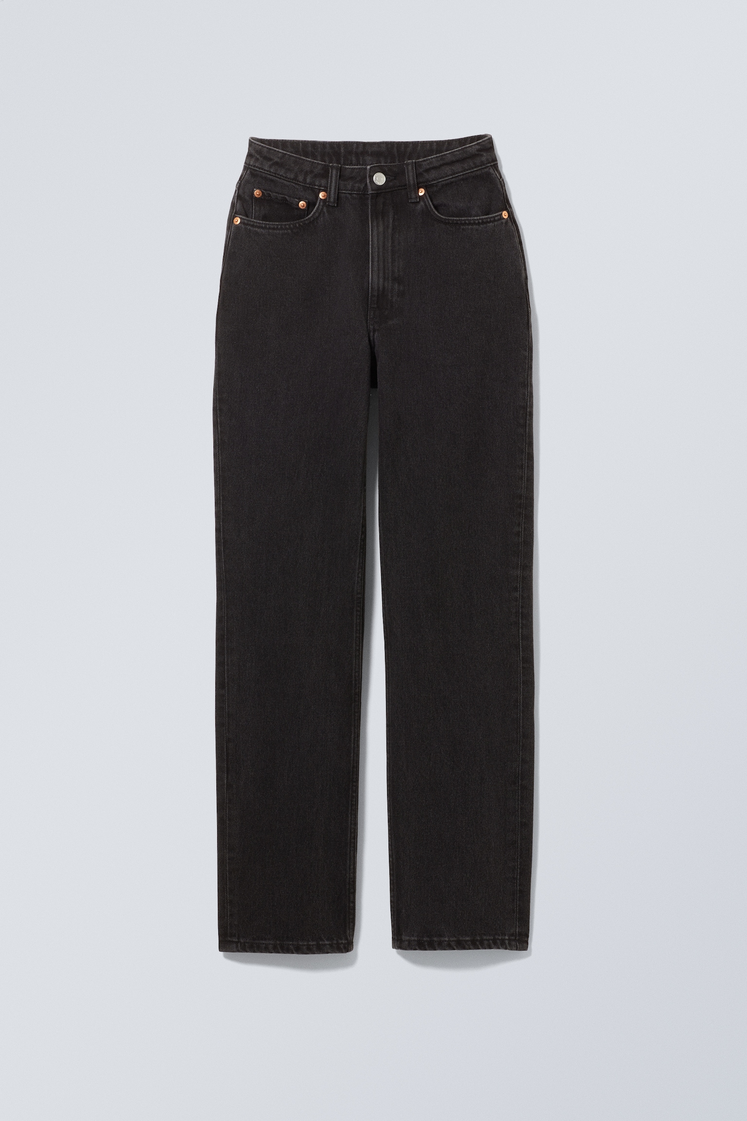 Resolute Curve High Waisted Regular Straight Jeans - Tuned Black - Schwarz/Second Blue - Mittelblau/Blue Rinse - Dunkelblau - 2