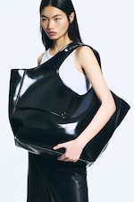 Noir - GRAND CABAS BRILLANT - 0