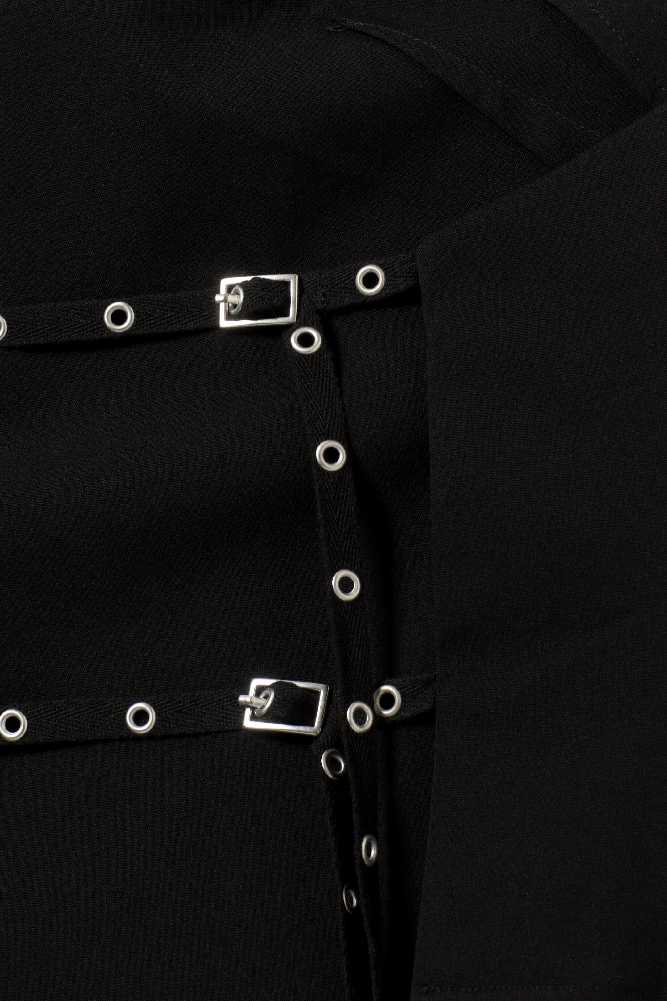 Agrandir l'image: Haut dos-nu à œillets - Noir - FEMME | H&M FR 7