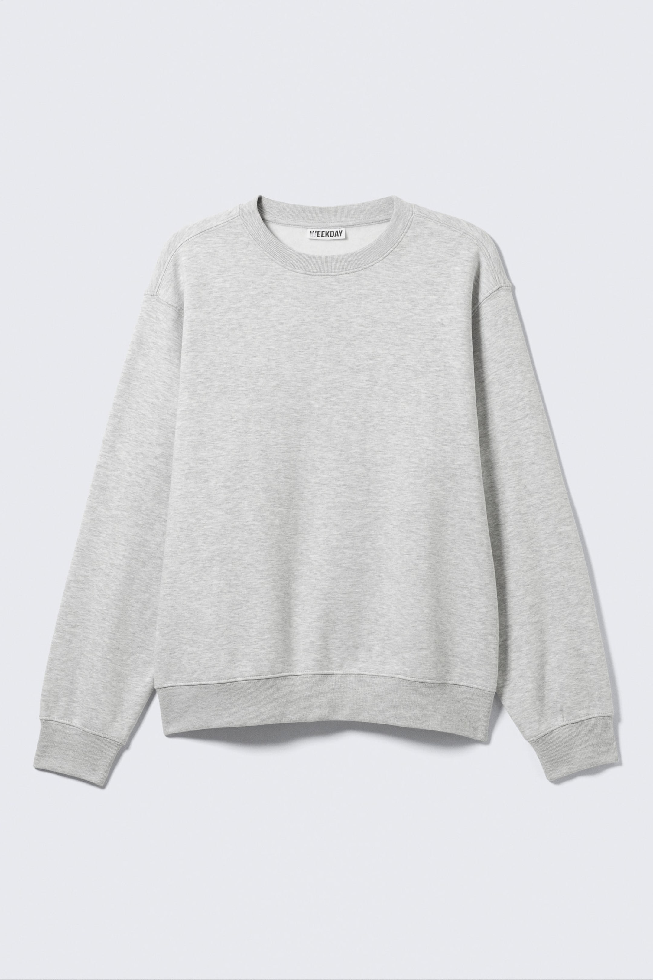 Grey Melange - Classic Sweatshirt - 1