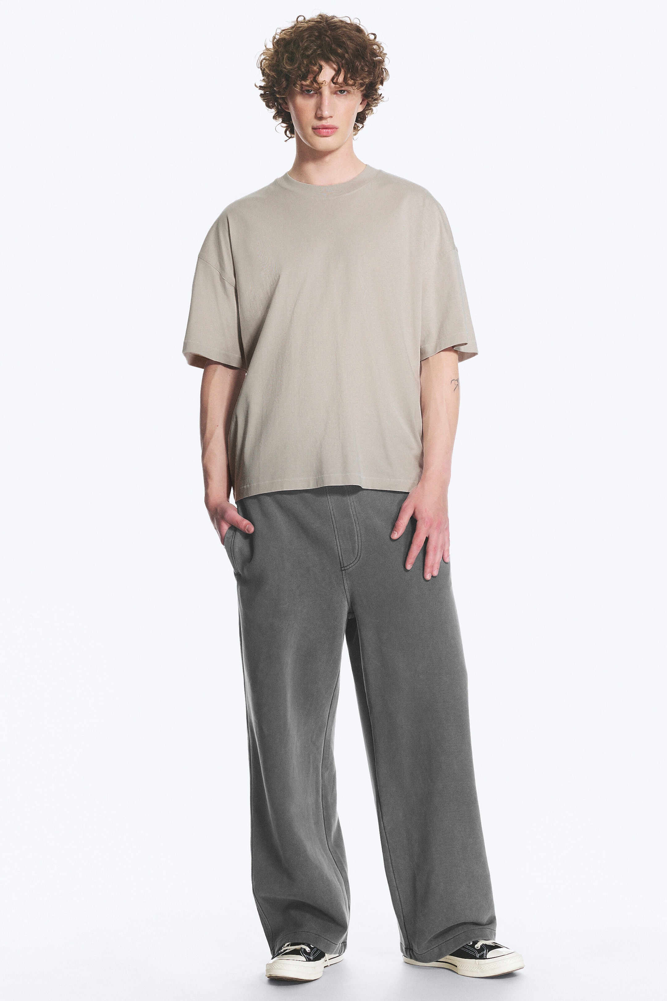 Light Dusty Mole - Oversized Boxy T-Shirt - 1