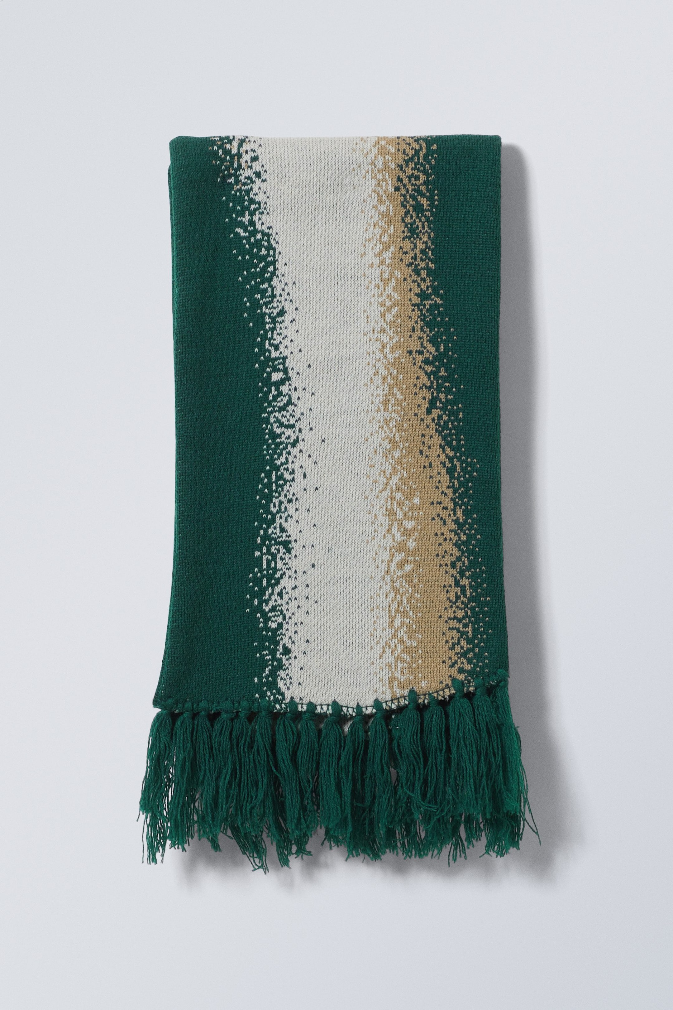 Ecru/Jacquard - Schal Standard - 1