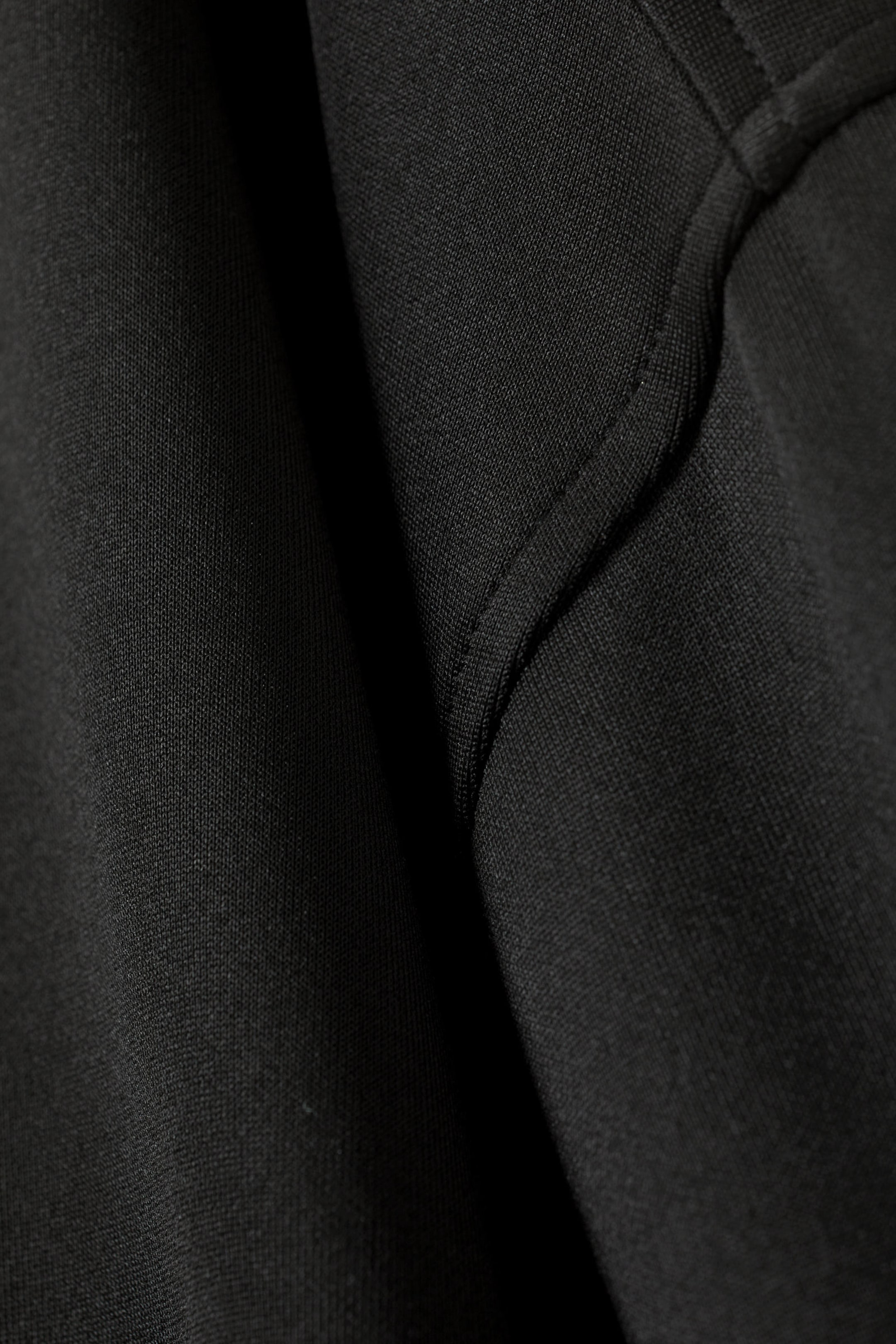 Black - Loose Fit Track Jacket - 1