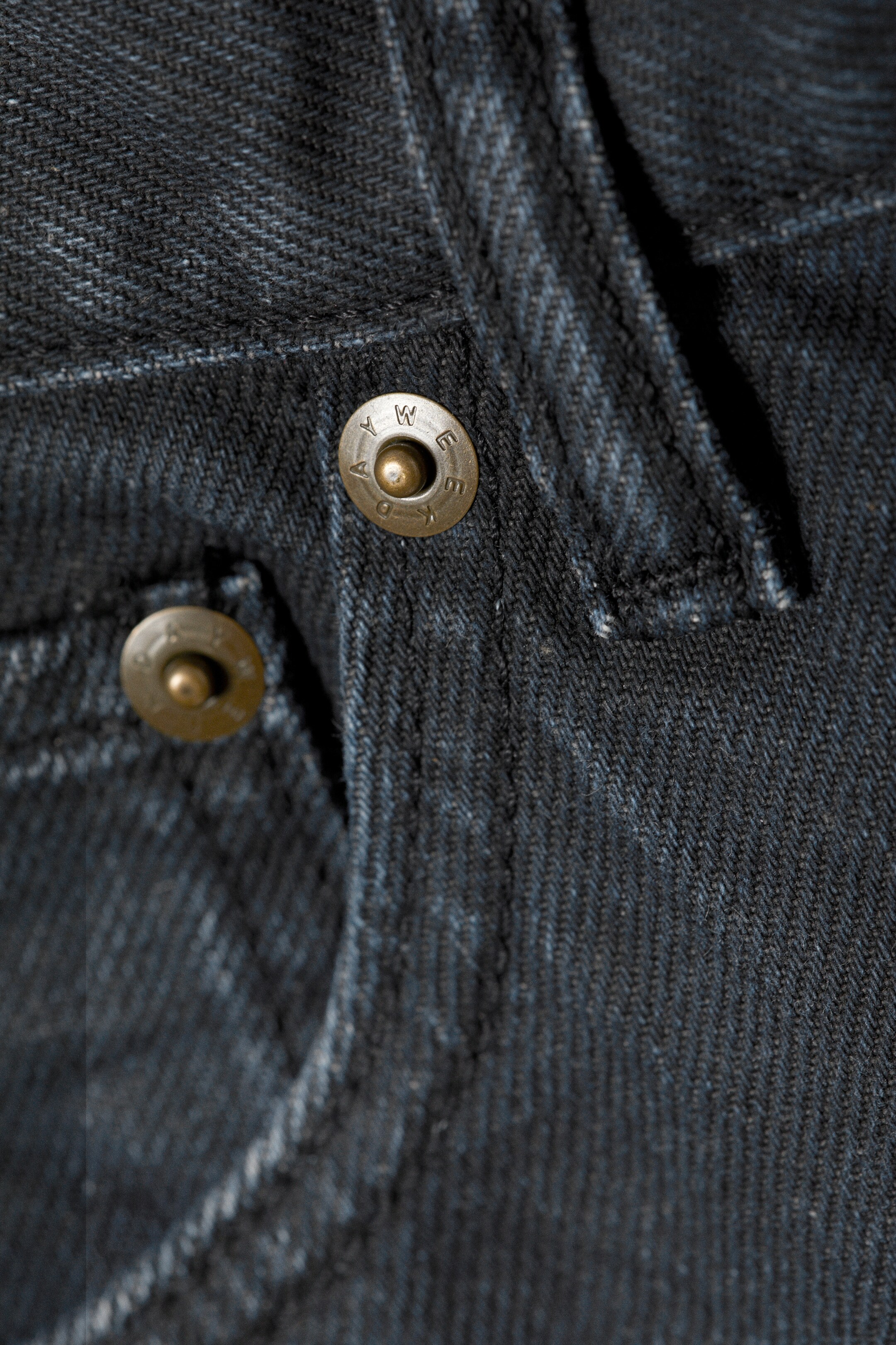 Visa större bild: Sphere Low Waist Loose Straight Leg Jeans - Blue Layer - Mörkblå - HERR | H&M SE 7