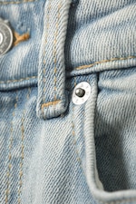 Snow Blue - Hellblau - Glow Curve High Waisted Regular Flared Leg Jeans - 1