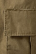 Khaki - Parachute Loose Cargo Trousers - 1