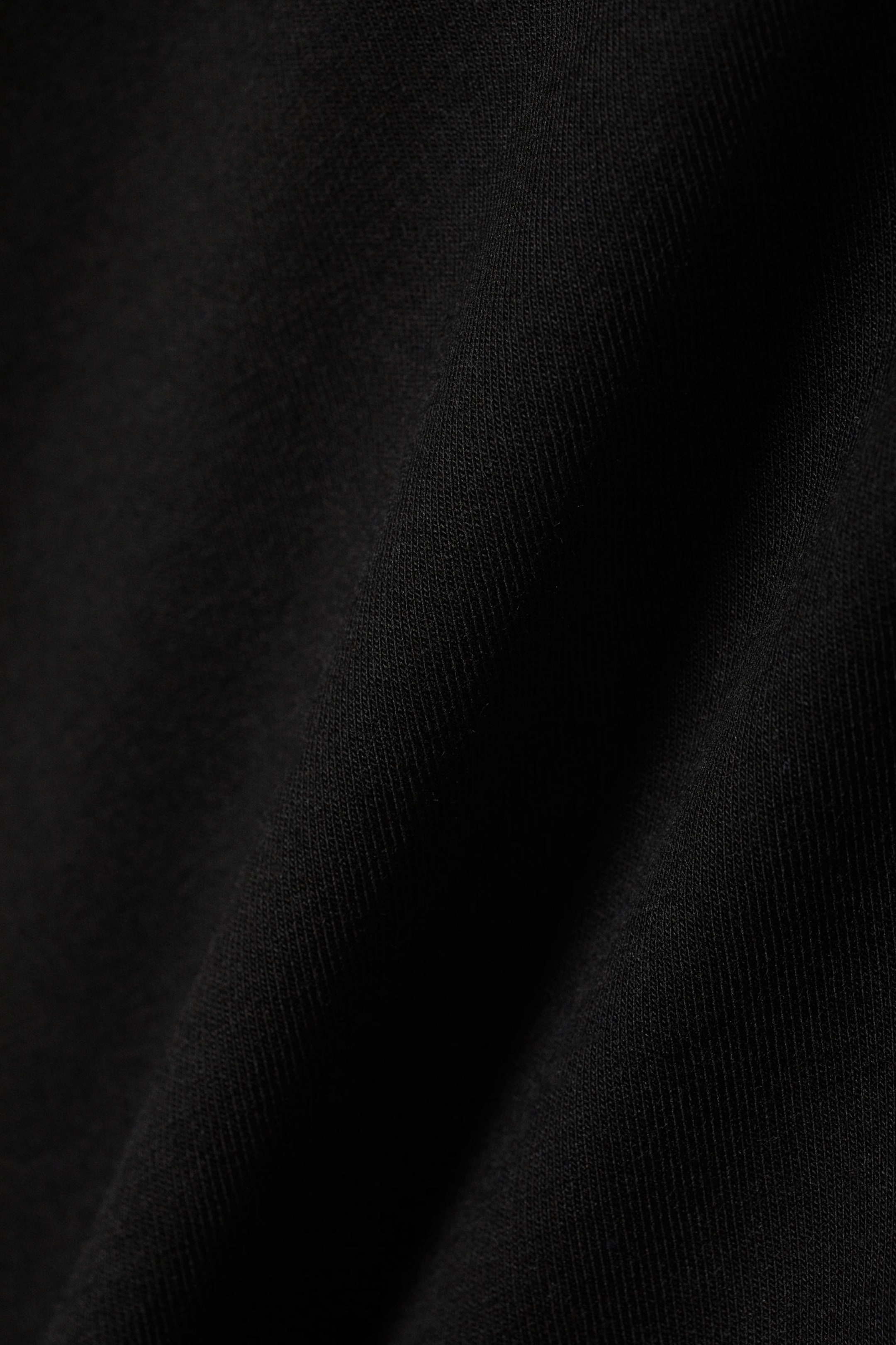 Schwarz - Langes, figurbetontes Trägerkleid - 2