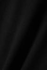 Schwarz - Langes, figurbetontes Trägerkleid - 1