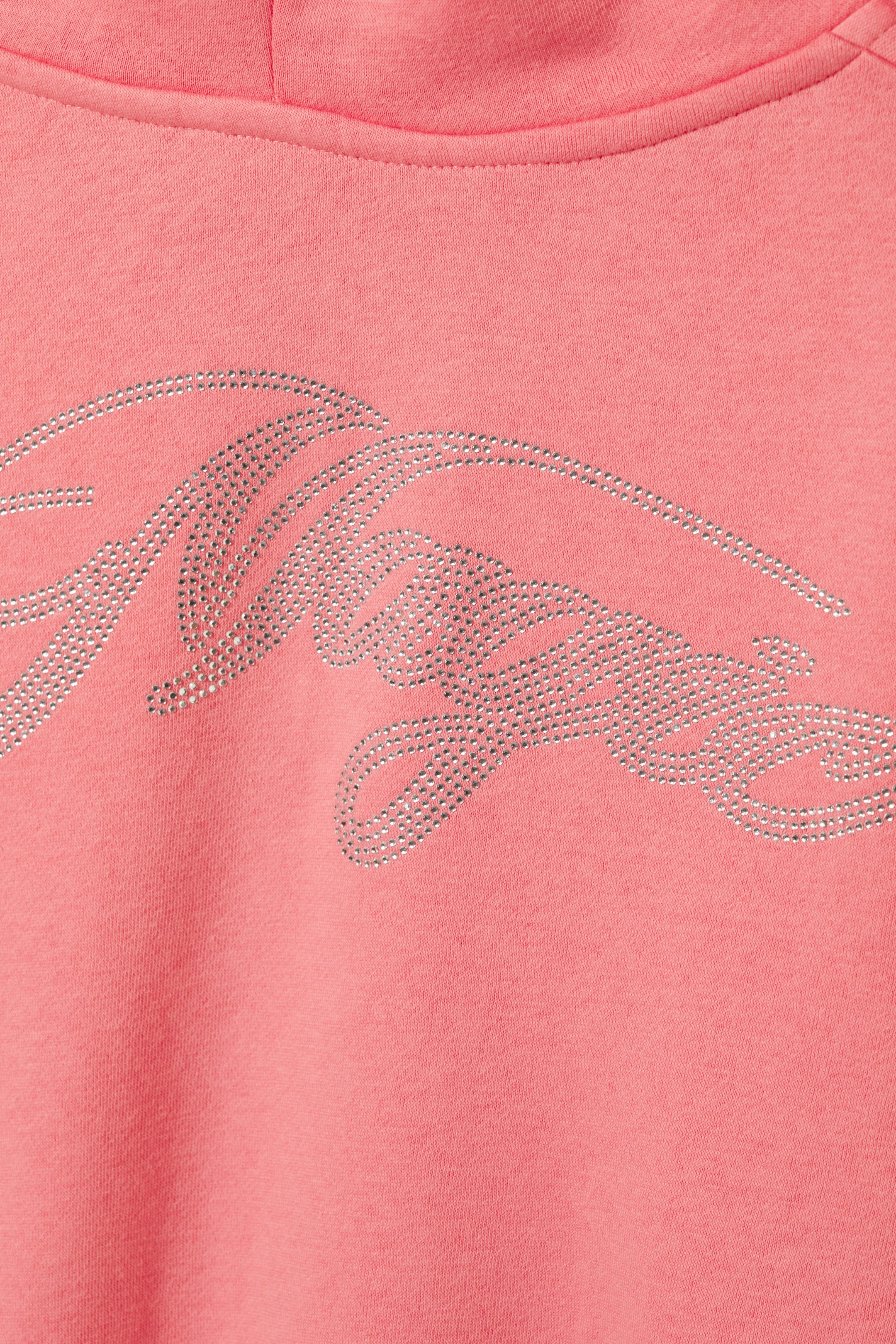 Pink - Magic - Short Zip Hoodie - 2