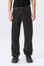 Tuned Black - Schwarz - Klean Mid Waist Regular Straight Leg Jeans - 1