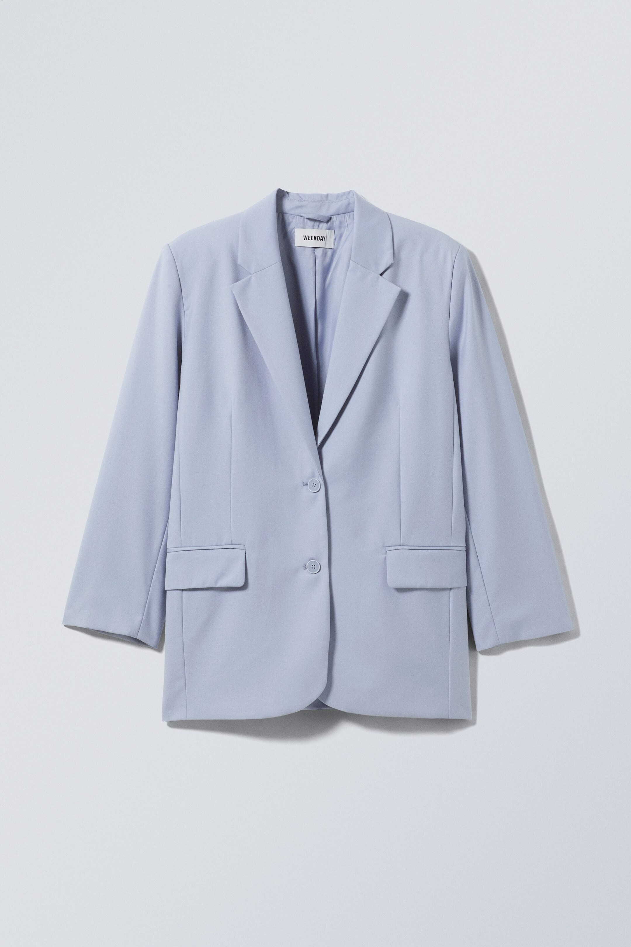 Light dusty blue - Erin Oversized Blazer - 0
