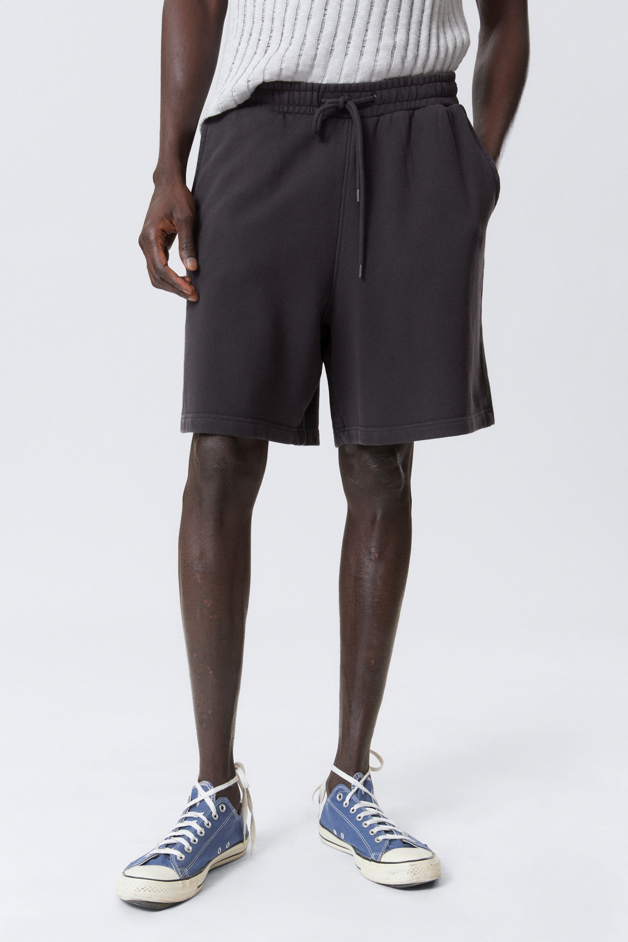 #29272B - Relaxte Frottee-Shorts - 2