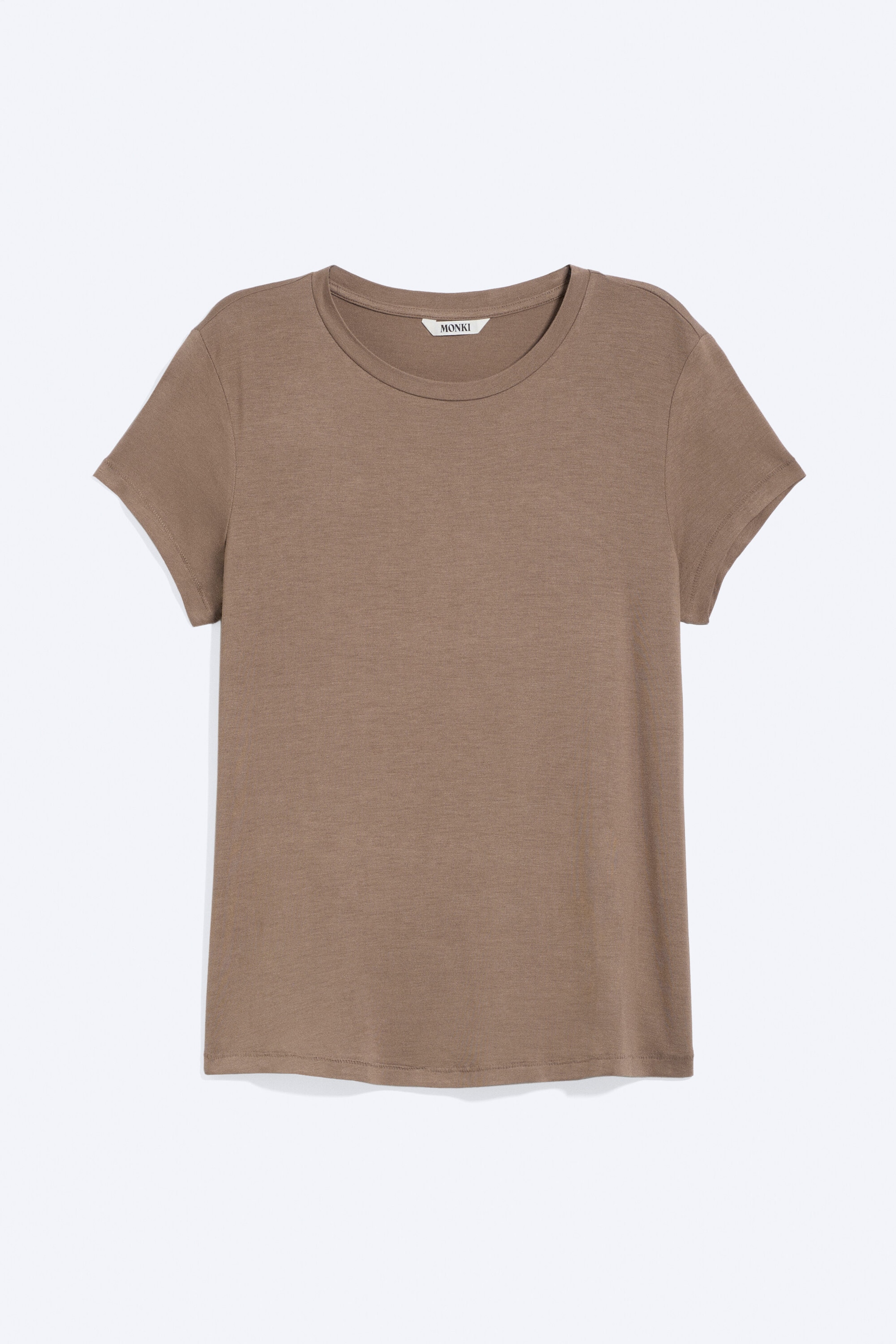 Dimmig Mullvad - T-shirt i viskos med normal passform - 1