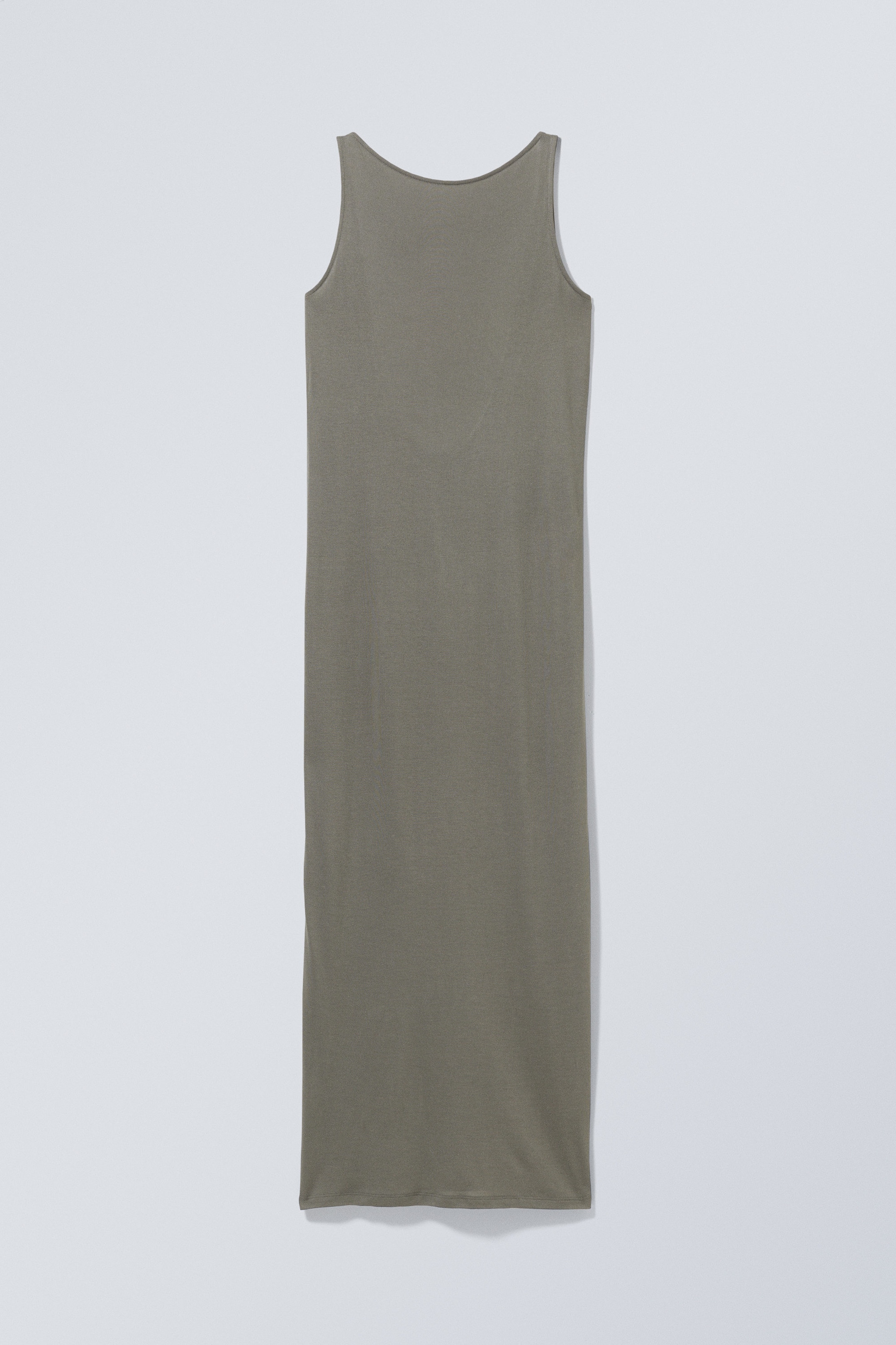 Khaki - Kleid mit offenem Rücken Yael - 1