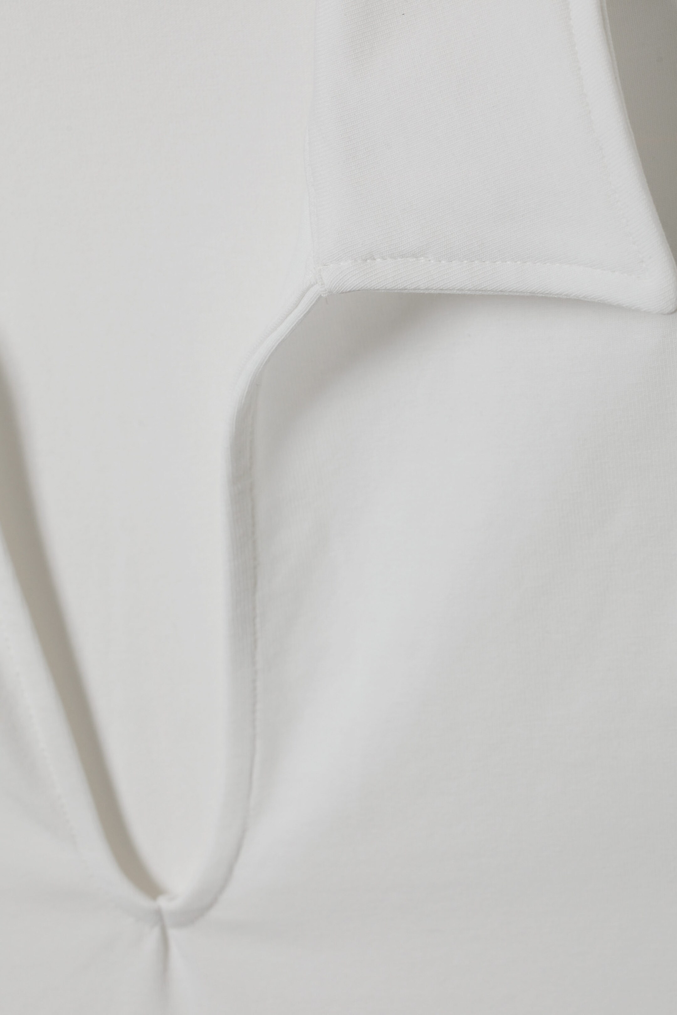 White - Phoebe Polo Top - 1