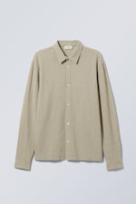 Kariert/Taupe - Hemd mit relaxter Passform - 0