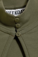 Dark Khaki Green - Keyhole Top - 5