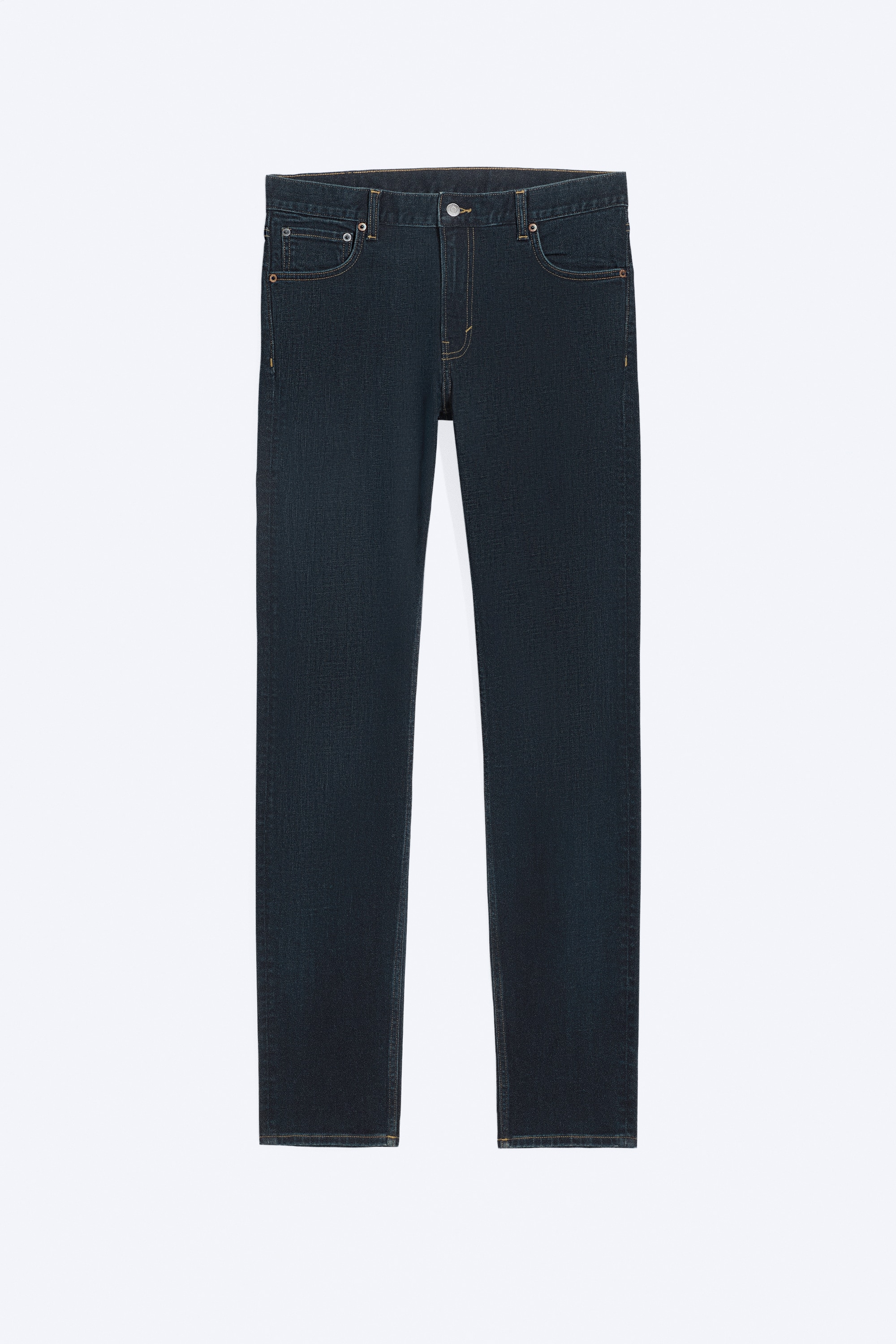 Dżinsy Orion Mid Rise Slim Fit Straight - Shiny Blue - Dark Blue/Black Rinse - Black/Blue Horses - Medium Blue/Deep Sea Blue - Ciemnoniebieski