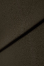 Dark Brown - Folded Waist Flared Yoga Tights - 5