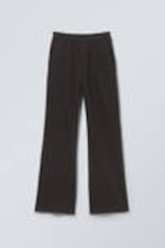 Black - Flared Sweatpants - 0