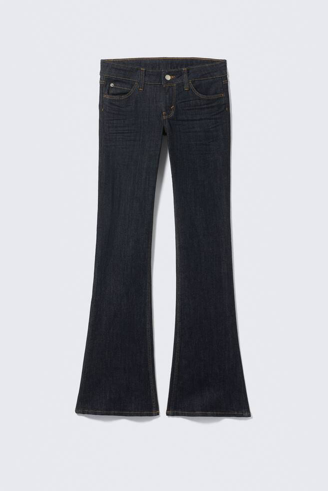 Booty Bei Low Rise Skinny Bootcut Jeans - Blue Rinse - Dunkelblau/Hellblau/Blue Moon - Mittelblau/Black Moon - Grau/Star Blue - Dunkelblau/Waschung "Black Top"/Cloudy Blue - Mittelblau - 1