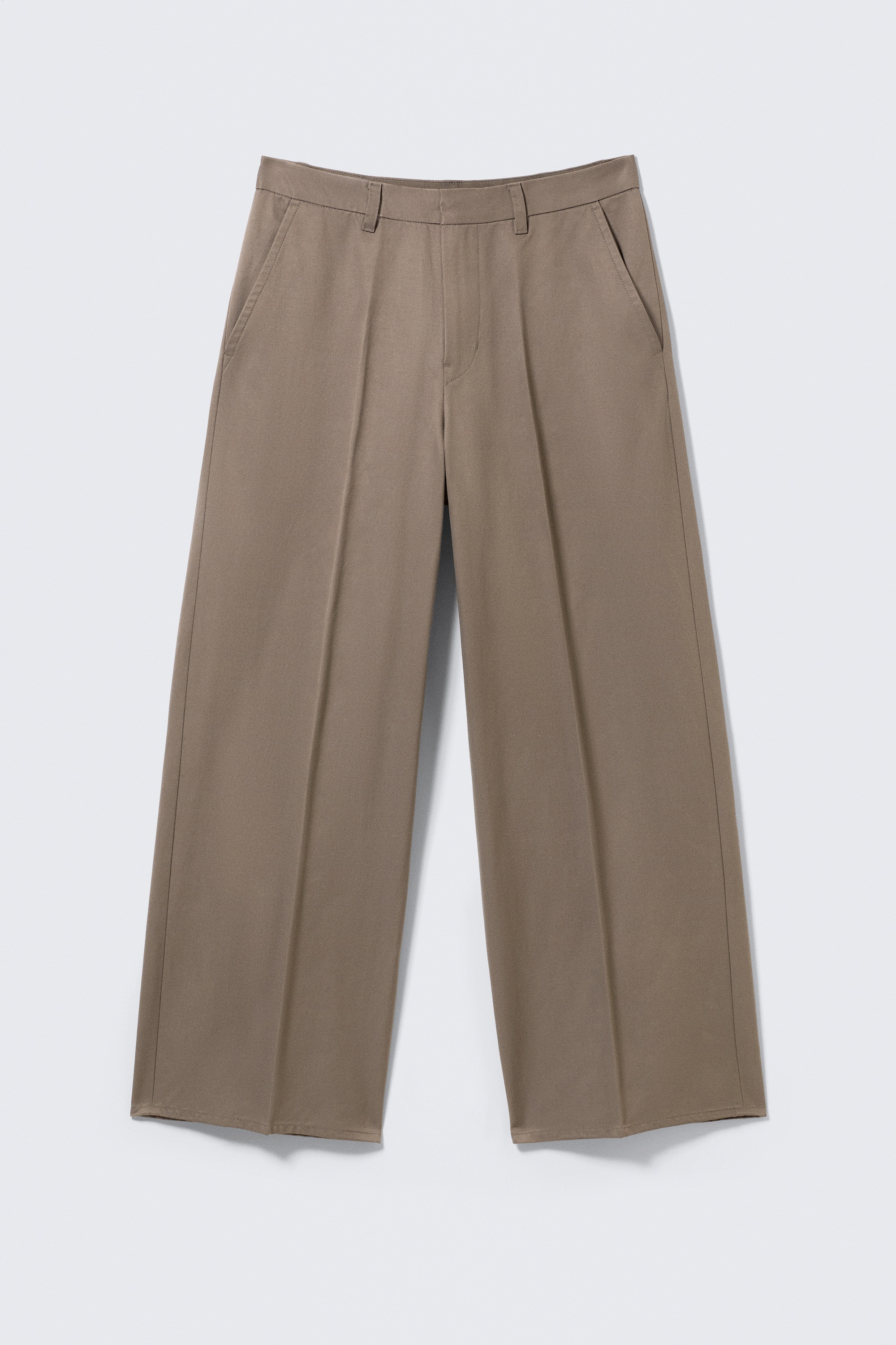 Spodnie chinos Emil Loose Fit - Dusty Mole/Czarny/Ciemnobrązowy