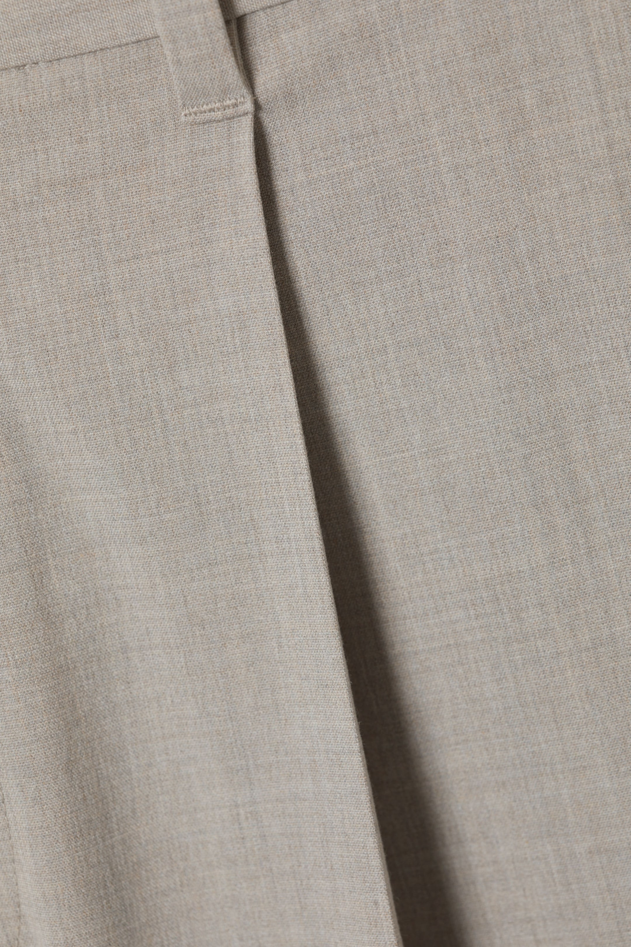 Staubiges Beige - Oversized-Anzugshose Uno - 1