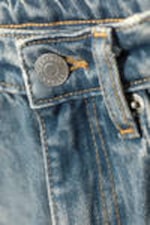 Seventeen Blue - Medium Blue - Resolute Curve High Waisted Regular Straight Jeans - 1
