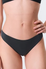 Black - 2-pack Mid-Rise Brazilian Briefs - 1