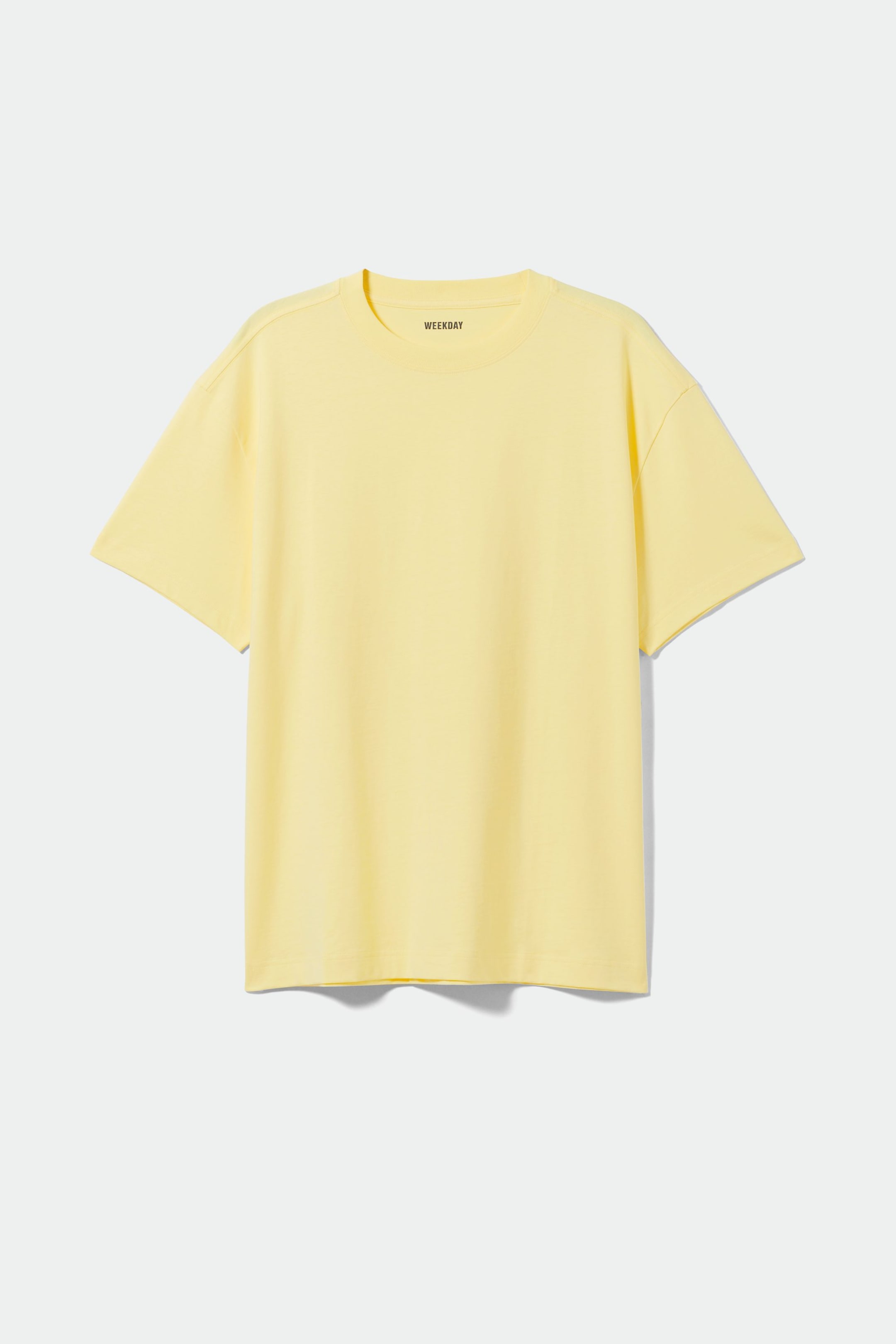 Pale yellow - Oversized Heavyweight T-shirt - 0