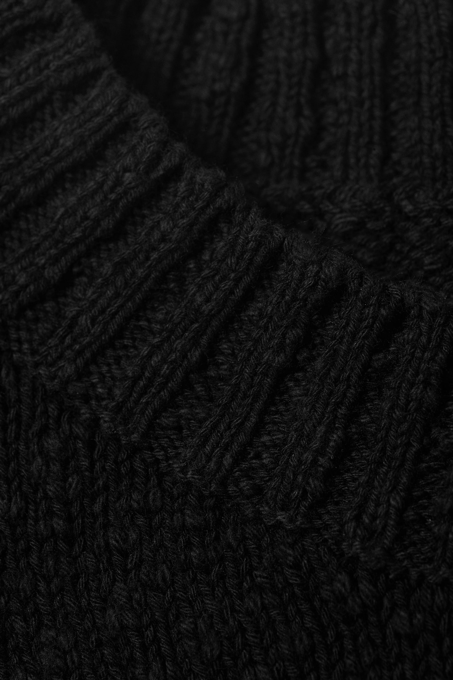 Lässige Strickweste im Used-Look - Schwarz/Blau & Beige gestreift - 4