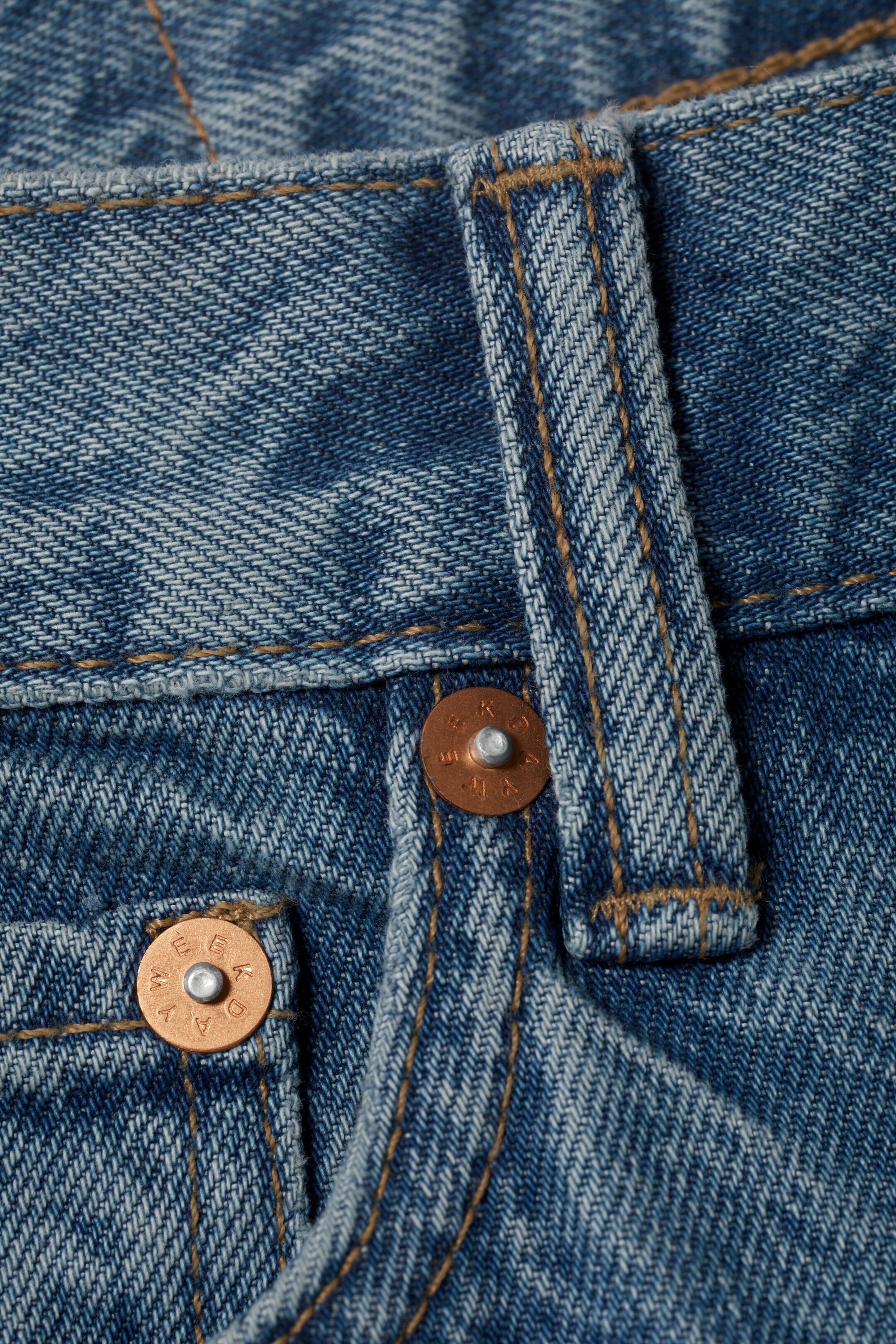 Προβολή μεγαλύτερης εικόνας: Galaxy Loose Straight Leg Jeans - 90s Blue - Μπλε Μεσαίο - Men | H&M GR 13