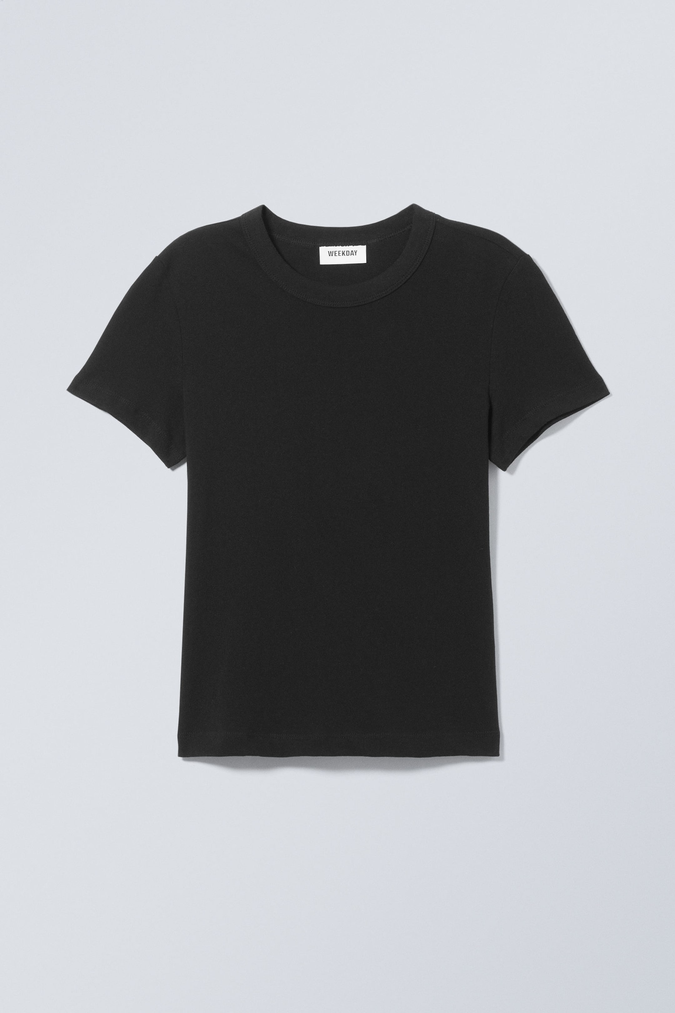 Schwarz - T-Shirt im Slim-Fit - 3