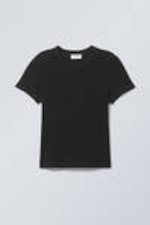 Schwarz - T-Shirt im Slim-Fit - 3