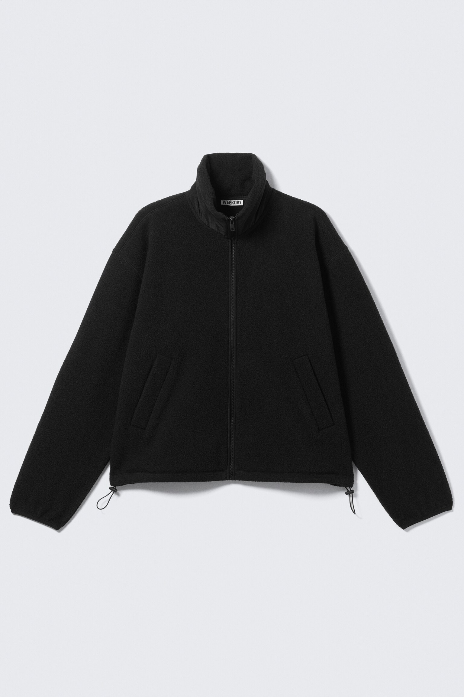 Giacca in pile - Nero/Bianco/Verde marmorizzato