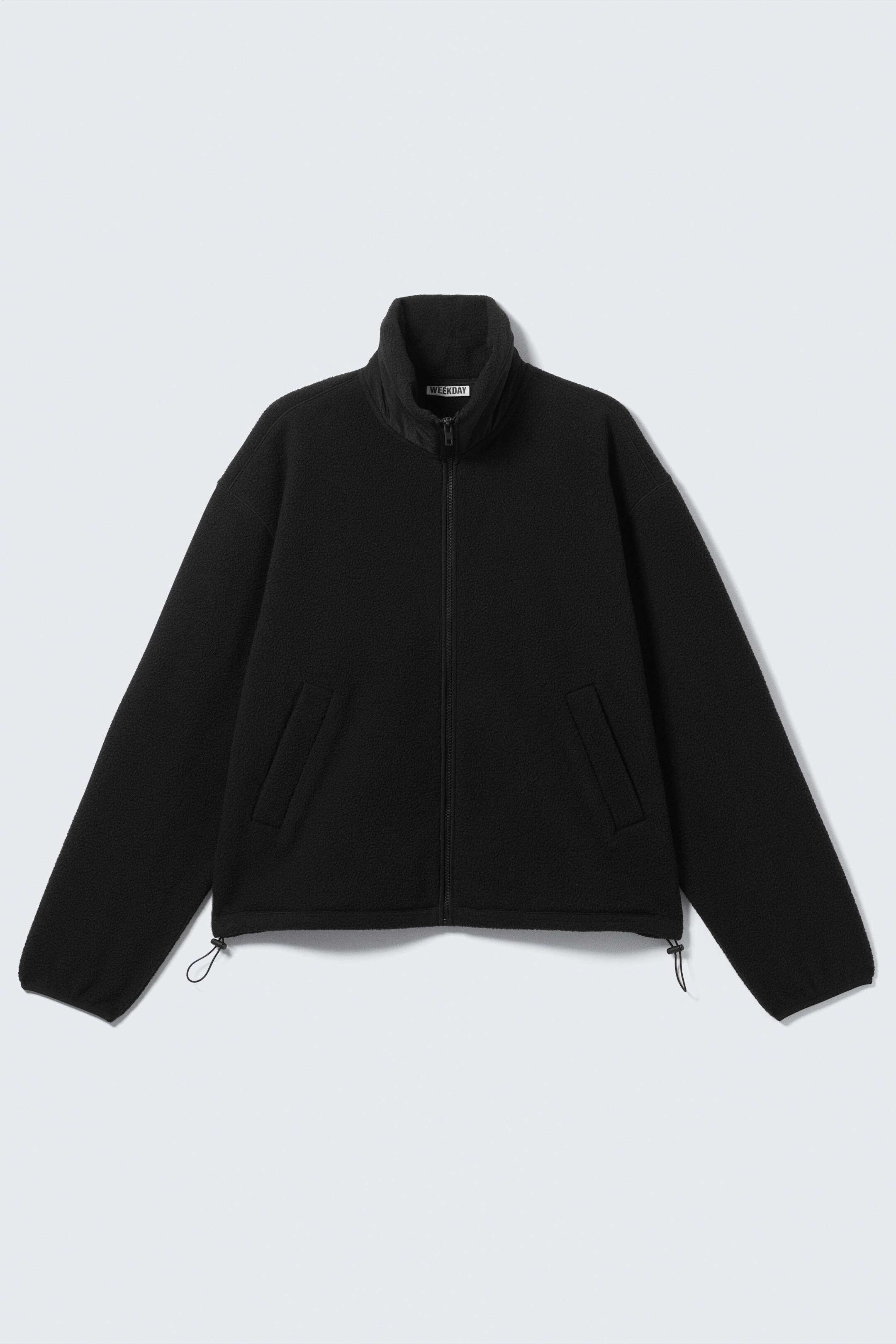 Zobrazit větší obrázek: Volná fleecová bunda na zip - Černá - MUŽI | H&M CZ 4
