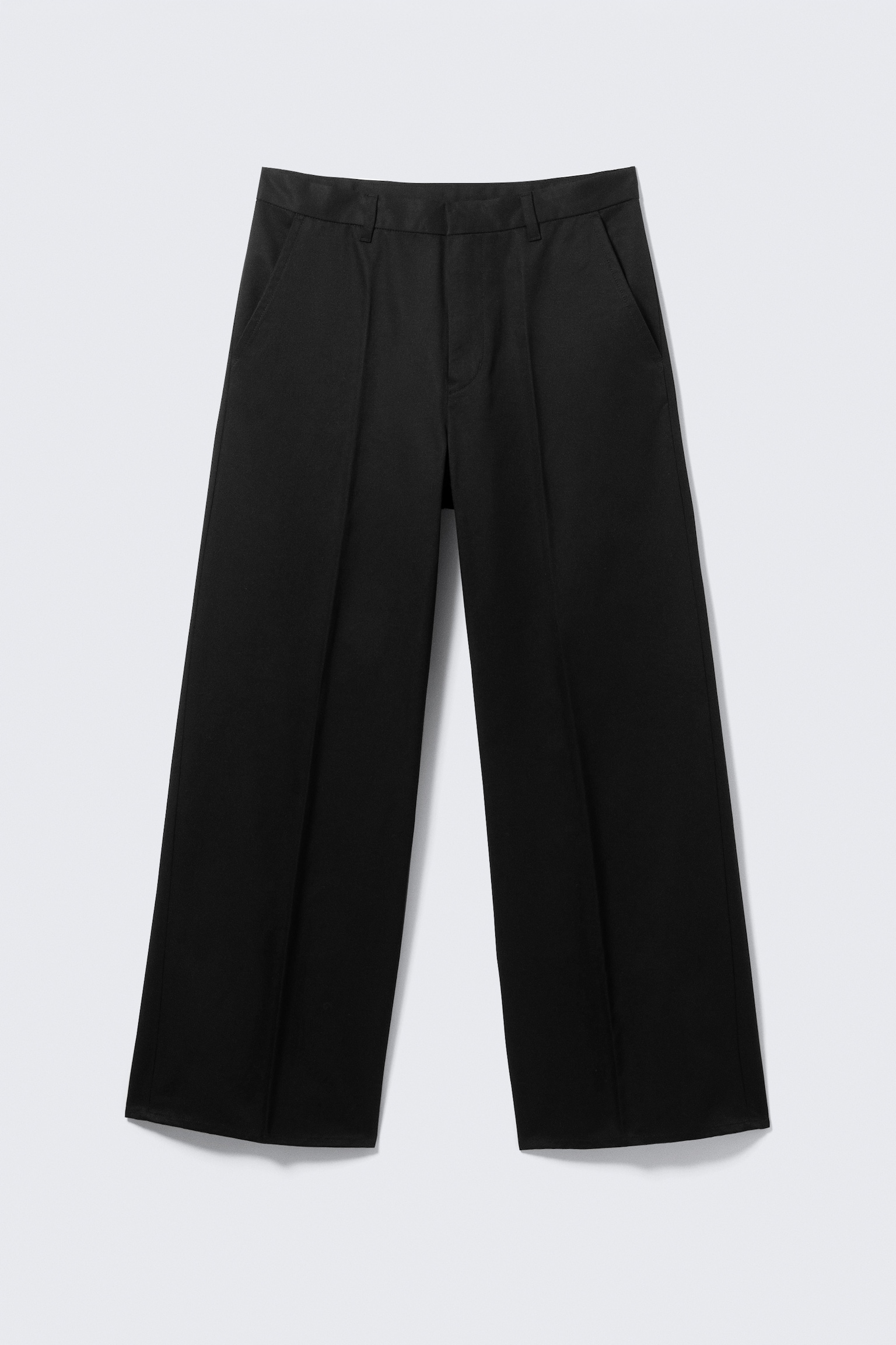 Pantaloni chino Emil Loose Fit - Nero/Marrone scuro - 2