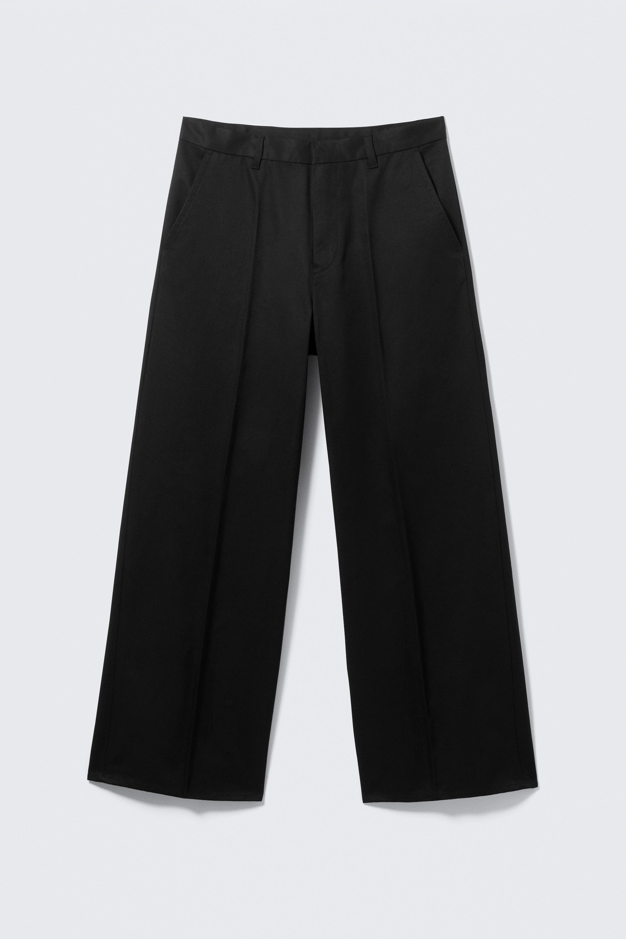 Black - Emil Loose Fit Chino Trousers - 4