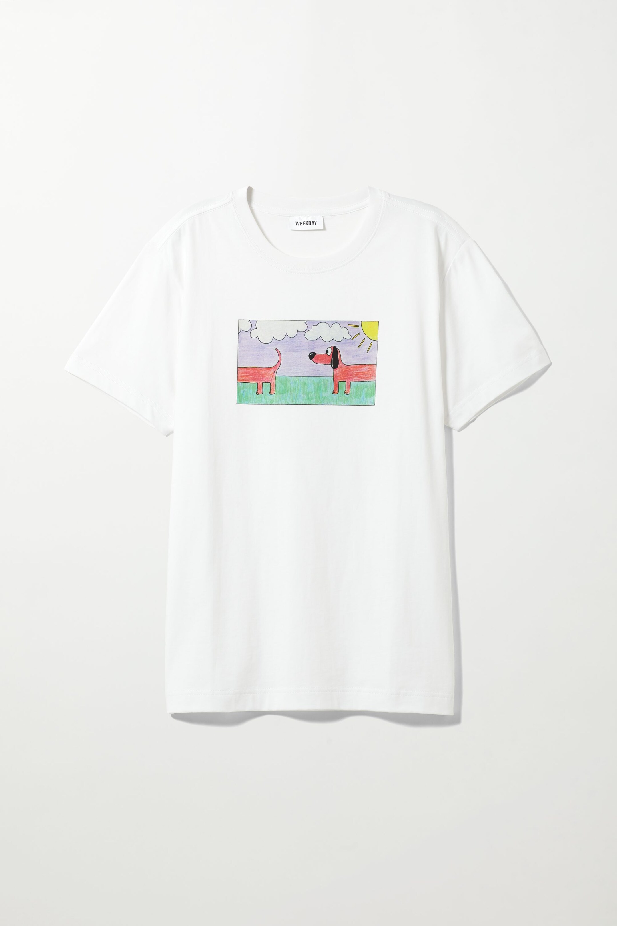 Dogs - Relaxed Graphic Printed Tee - 0