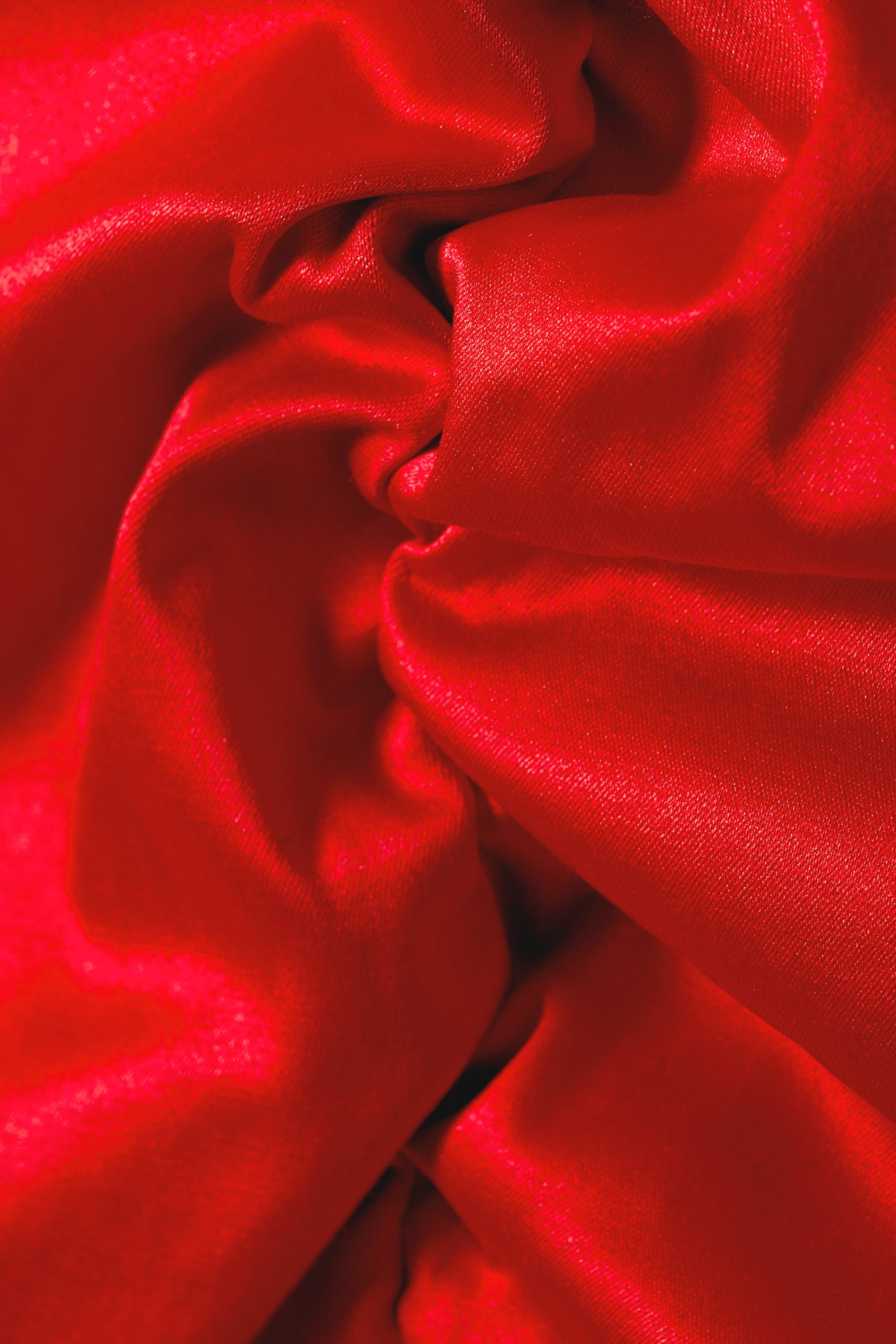 Rot - Satinhose Angel - 2