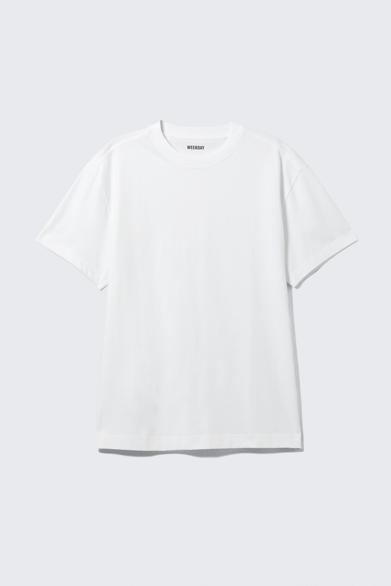 Oversized Heavyweight T-shirt - Vit/Pastellgrön/Klarblå/Svart/Off-svart/Khakigrön - 2