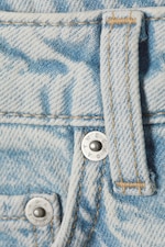 Snow Blue - Hellblau - Ample Low Waist Loose Wide Leg Jeans - 6