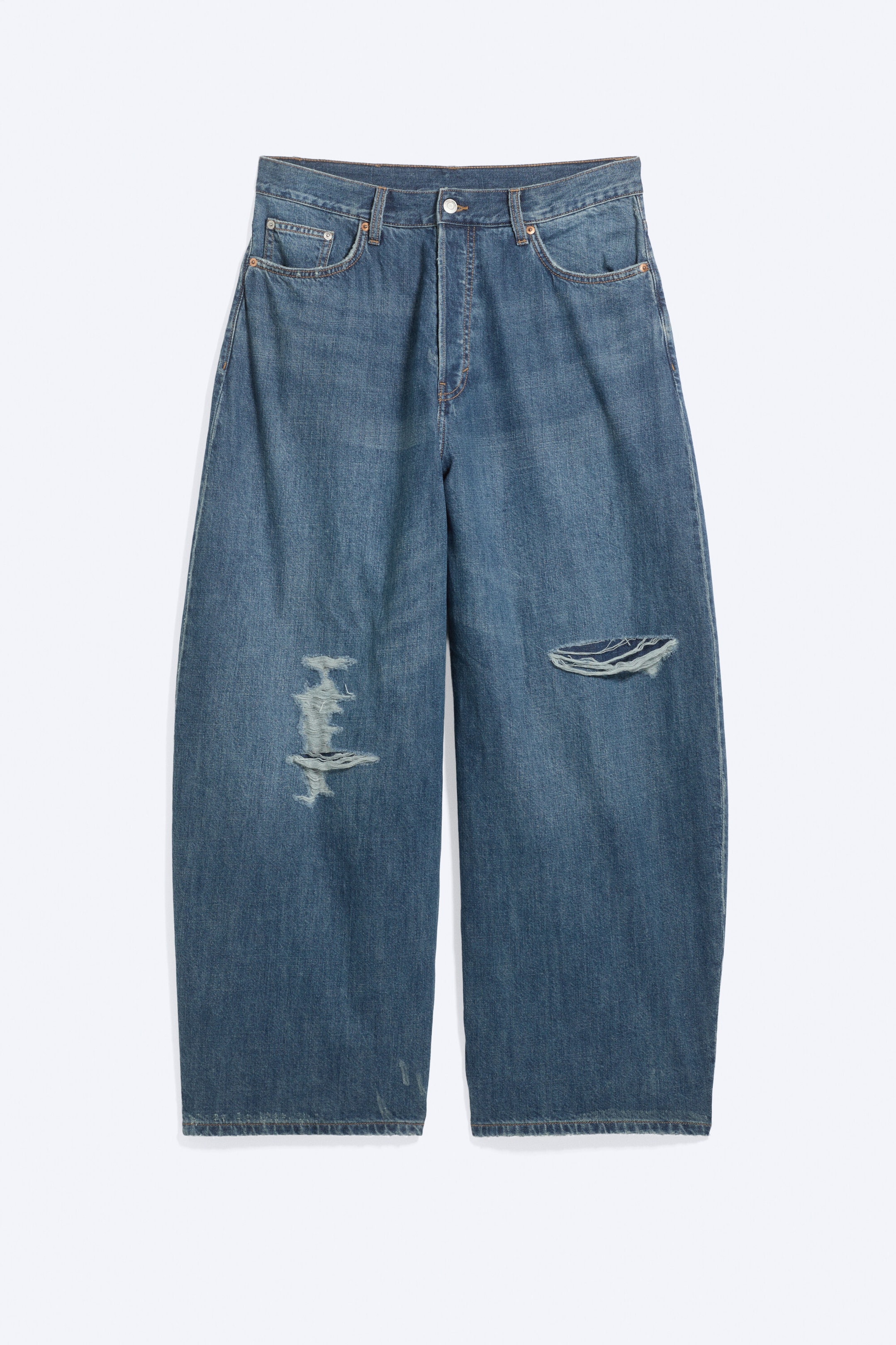 Sandy Blue - VOID JEAN BAGGY TAILLE BASSE - 0